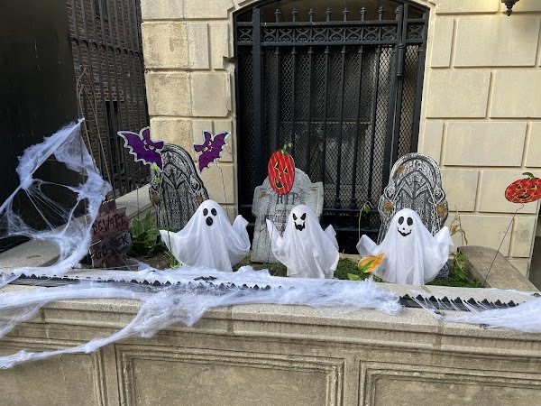 Décorations d'Halloween — New York, Octobre 2021