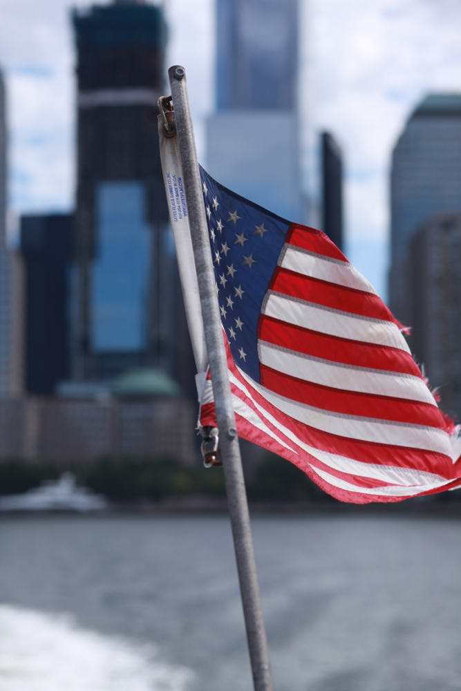 Courte traversée de New York à Jersey City.
New York — September 2016