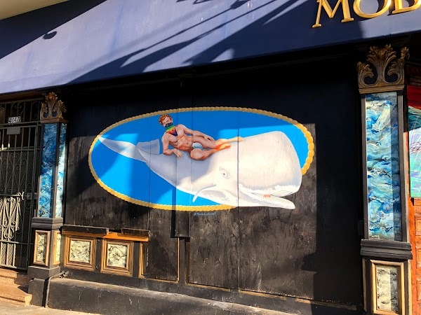 Le bar Moby Dick, pendant le confinement.
— San Francisco, Juin 2020