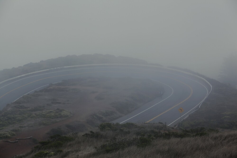 À twin peaks, on ne voit pas toujours grand chose.
— San Francisco, Sept 2018.